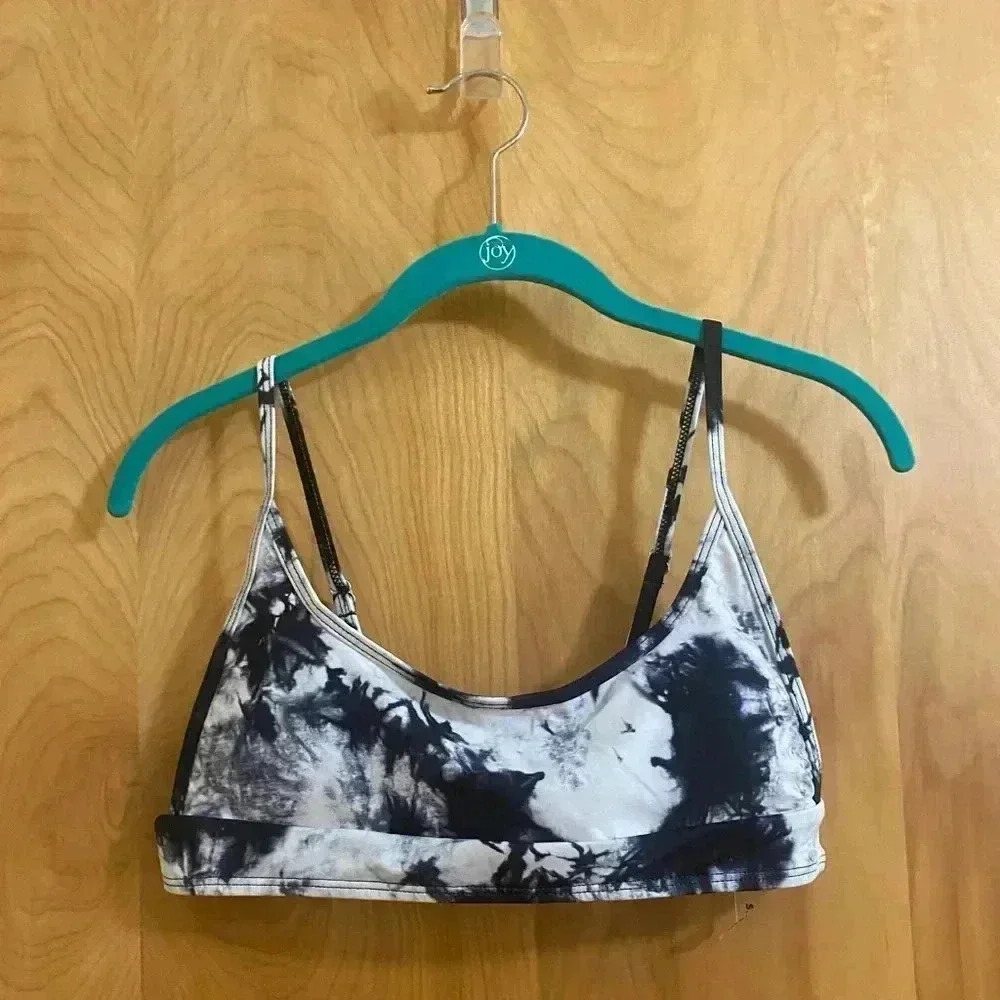 Shein Tie Dye Bikini Top Size Large NWOT